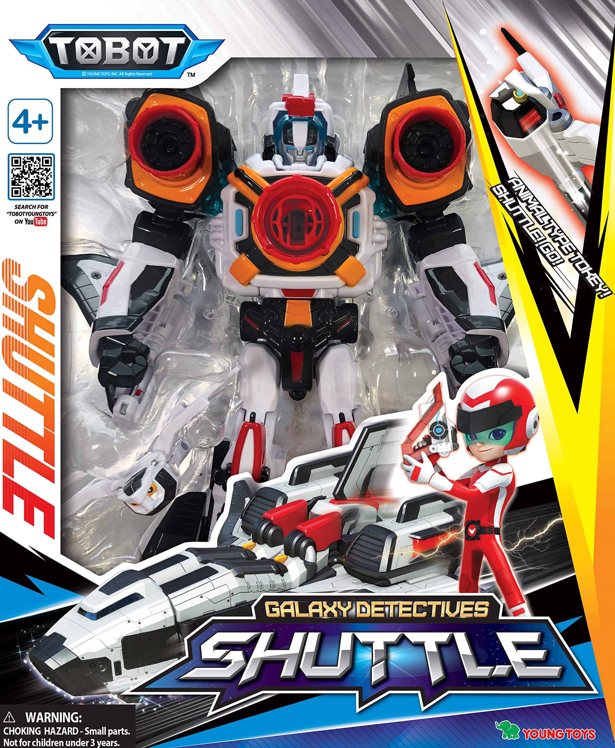 Amazon.co.jp: Tobot Youngtoys 車 変身 収集品 車 ロボット アニメ